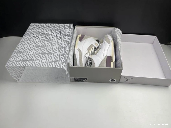 1st Kicks Shoes Ma A (W) DH3434-110 Jordan Retro 3 Maniere 0805